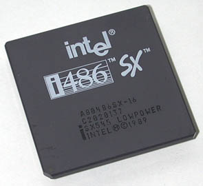 Intel A80486SX-16
